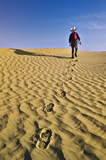 Hiking in the Great Sandhills, near Septre