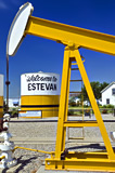 Pump jack and oil storage tank, Estevan