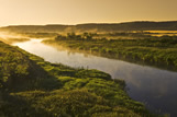 Sunrise along the Qu\'Appelle River, Qu\'appelle River Valley