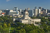 Winnipeg skyline with Manitoba Legislative Building