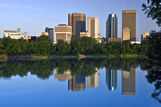 Red River, Winnipeg skyline