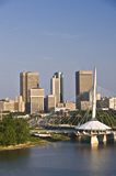 Red River, Winnipeg skyline
