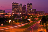 Winnipeg skyline from the Forks