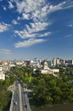 Winnipeg skyline with Manitoba Legislative Building